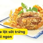 Cách làm cua lột sốt trứng muối ngon