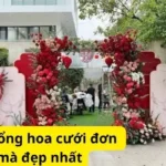 Cách làm cổng hoa cưới đơn giản mà đẹp nhất