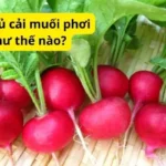 Cách làm củ cải muối phơi khô như thế nào?